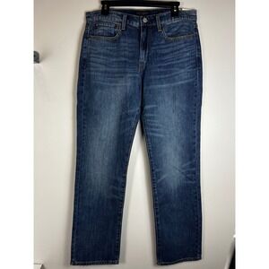Lucky Brand Mens Straight Leg Blue Wash Denim Jeans Size 32x30 NWT